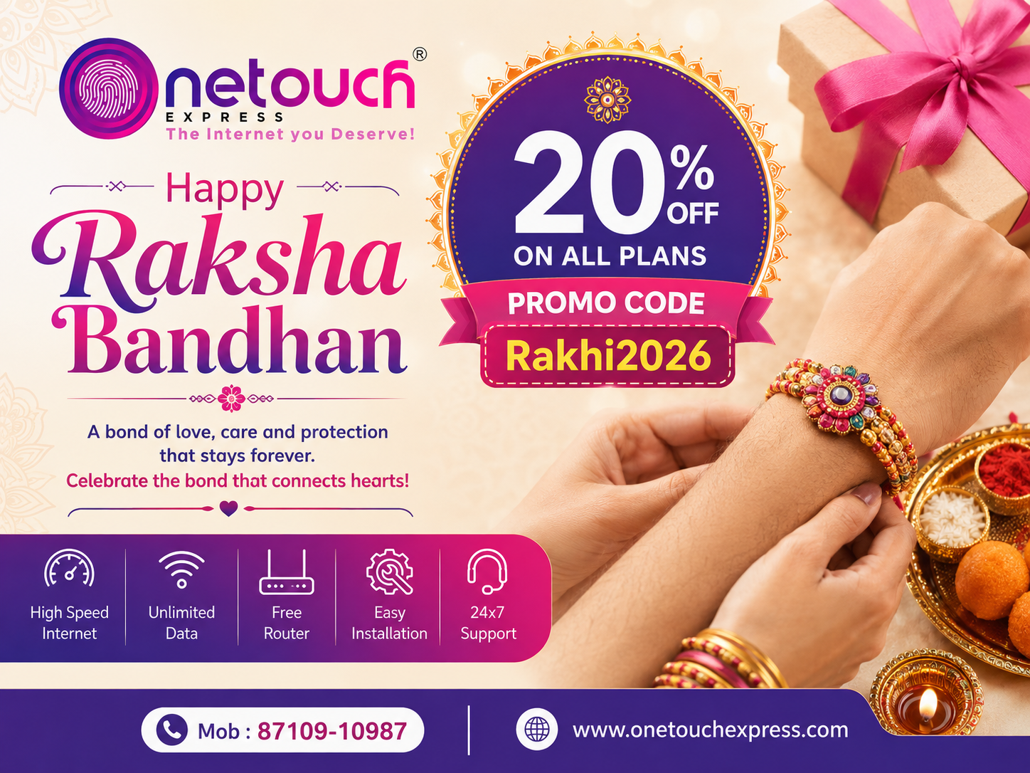 Rakhi Special Offer