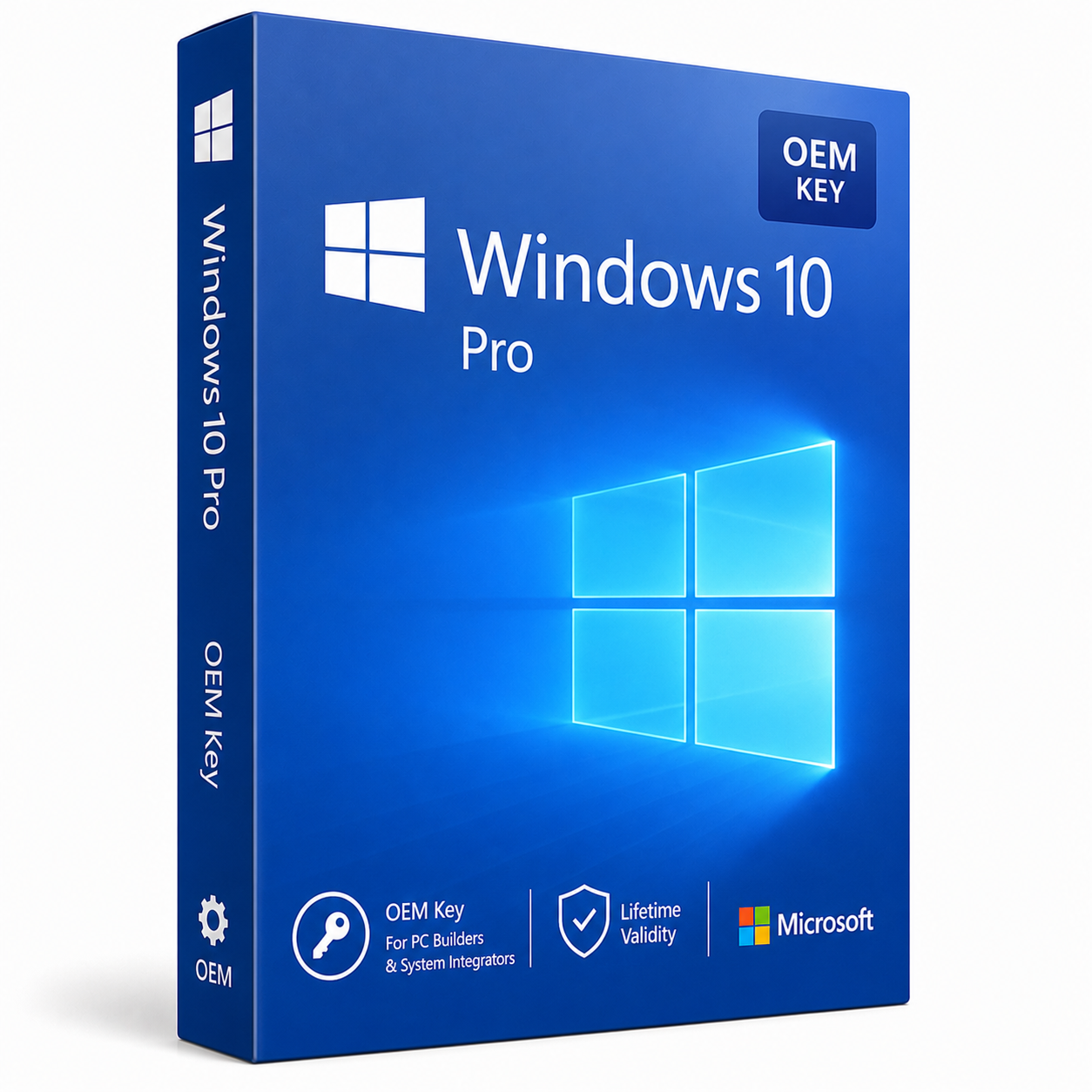 Windows 10 Pro OEM Key – Lifetime Validity
