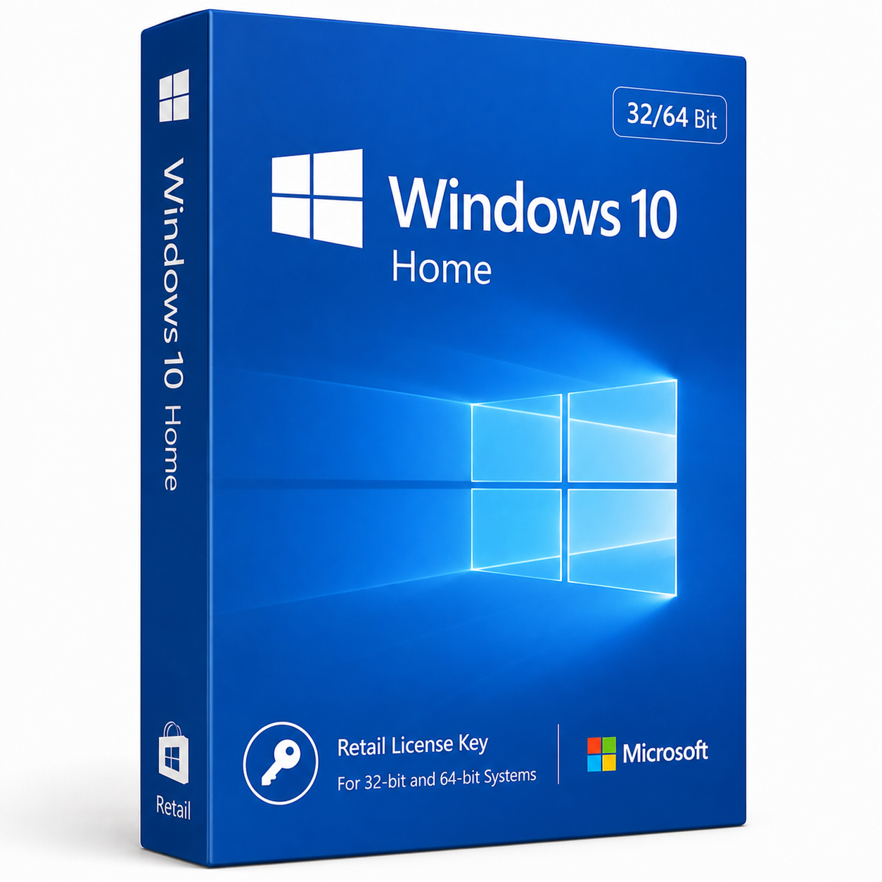 Windows 10 Home 32/64 Bit Retail License Key